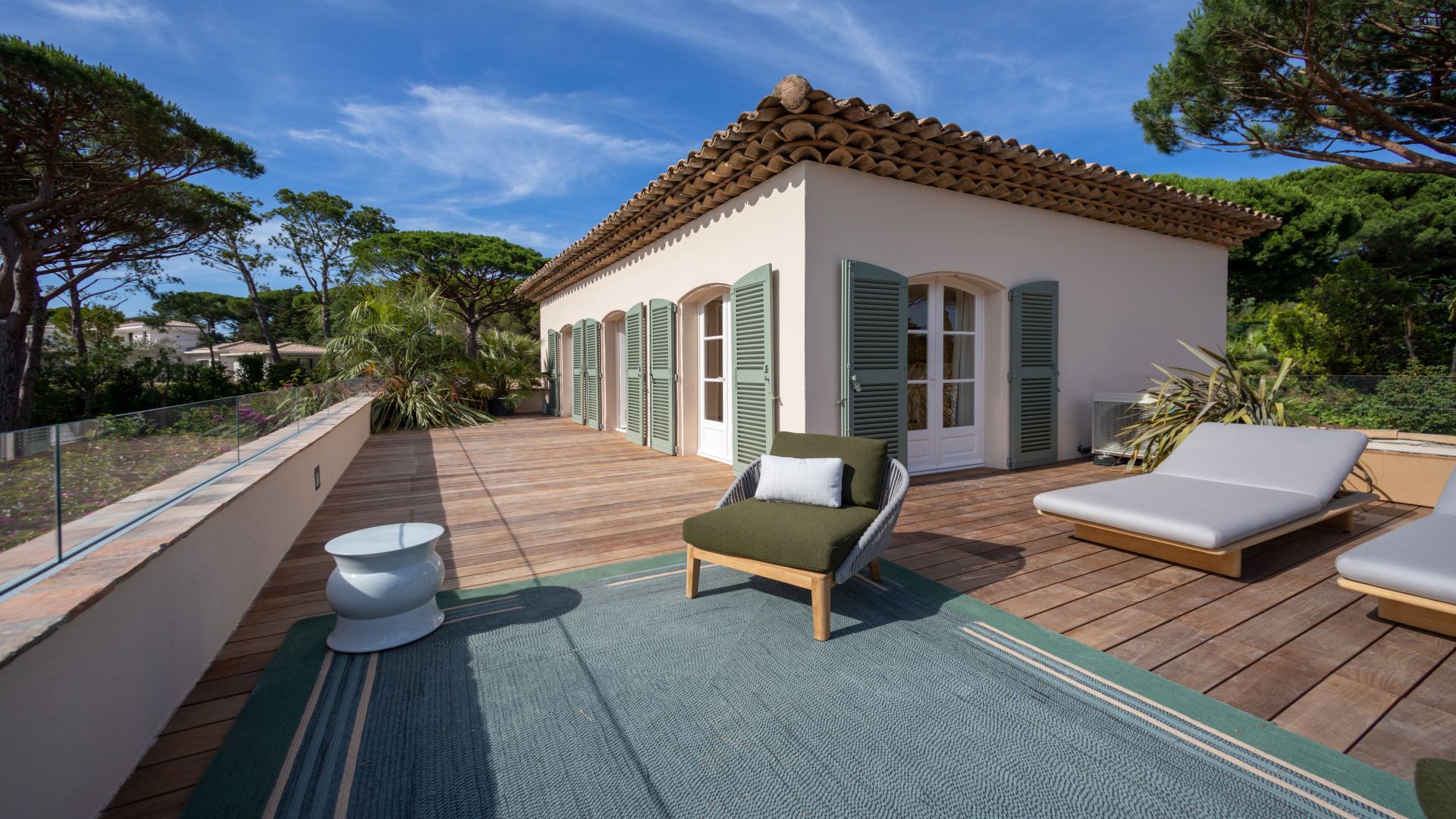 Villa Malko, Les Parcs de Saint Tropez