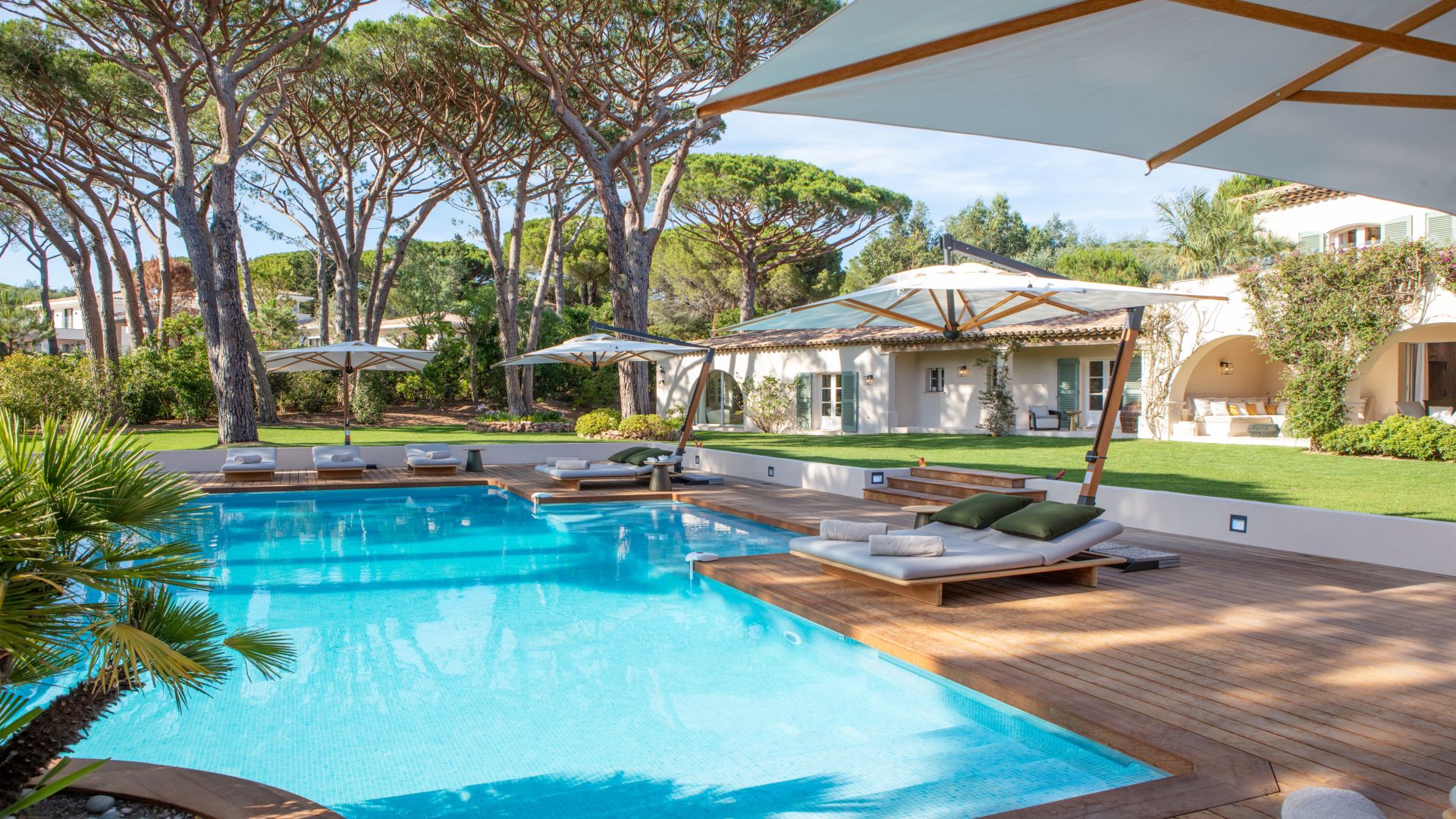 Villa Malko, Les Parcs de Saint Tropez