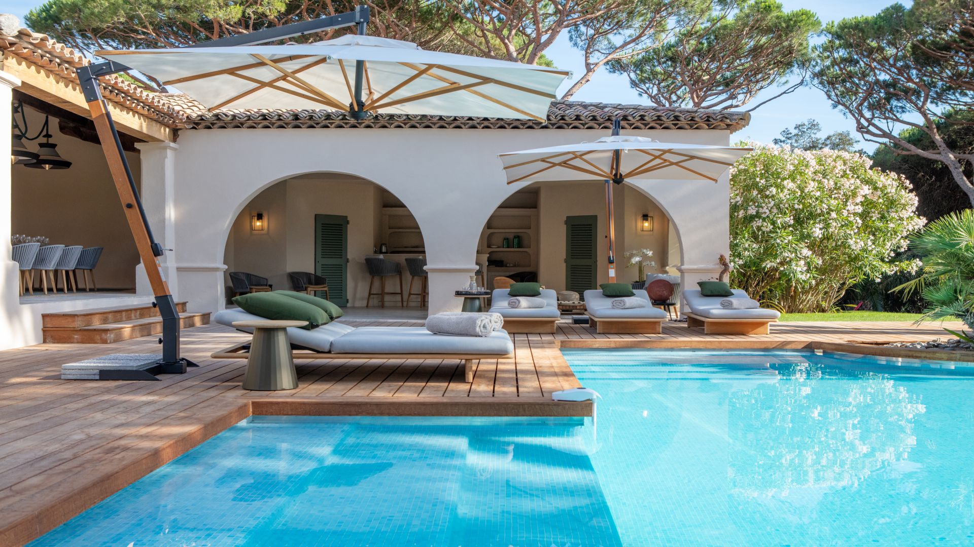 Villa Malko, Les Parcs de Saint Tropez
