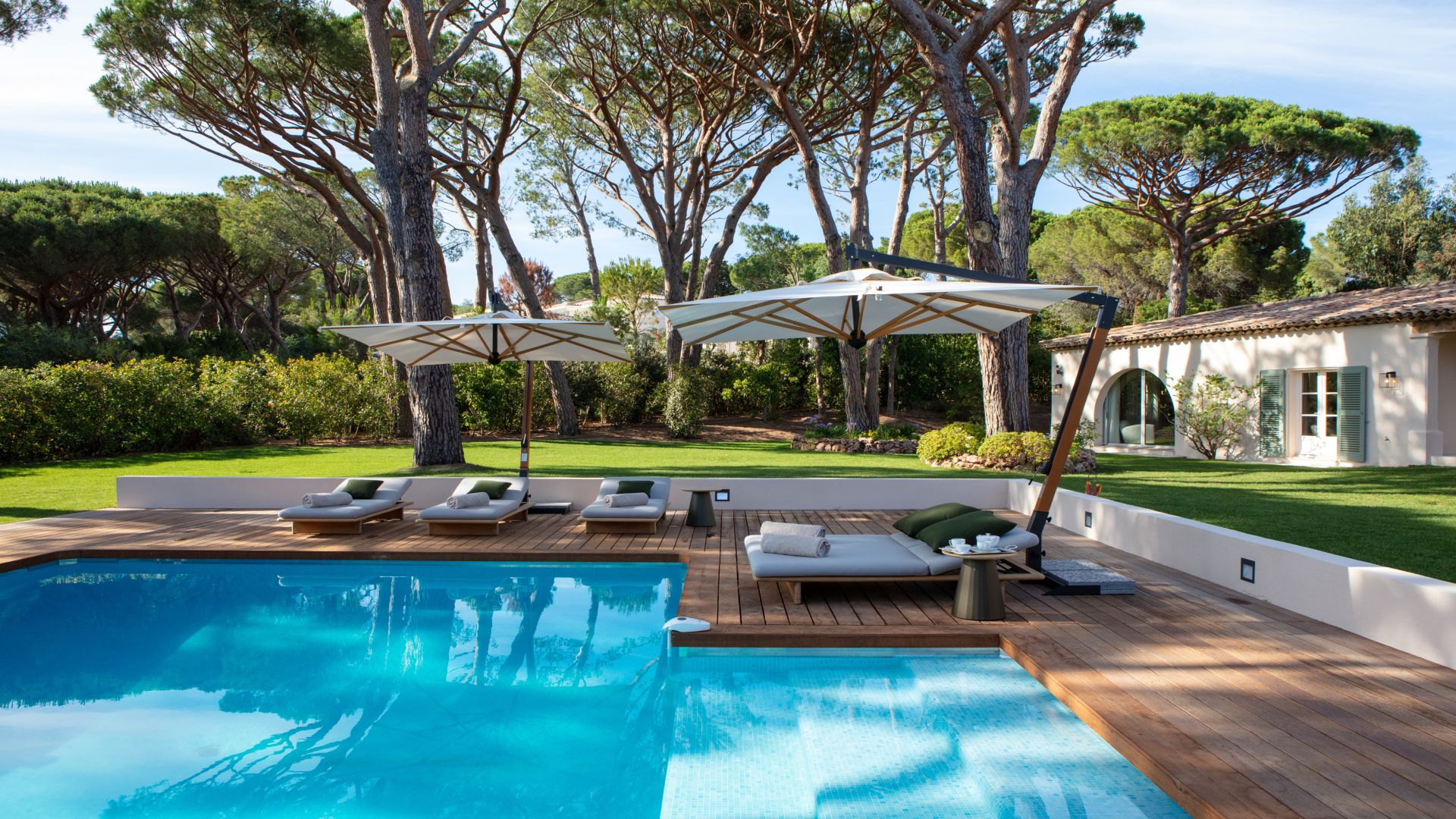Villa Malko, Les Parcs de Saint Tropez