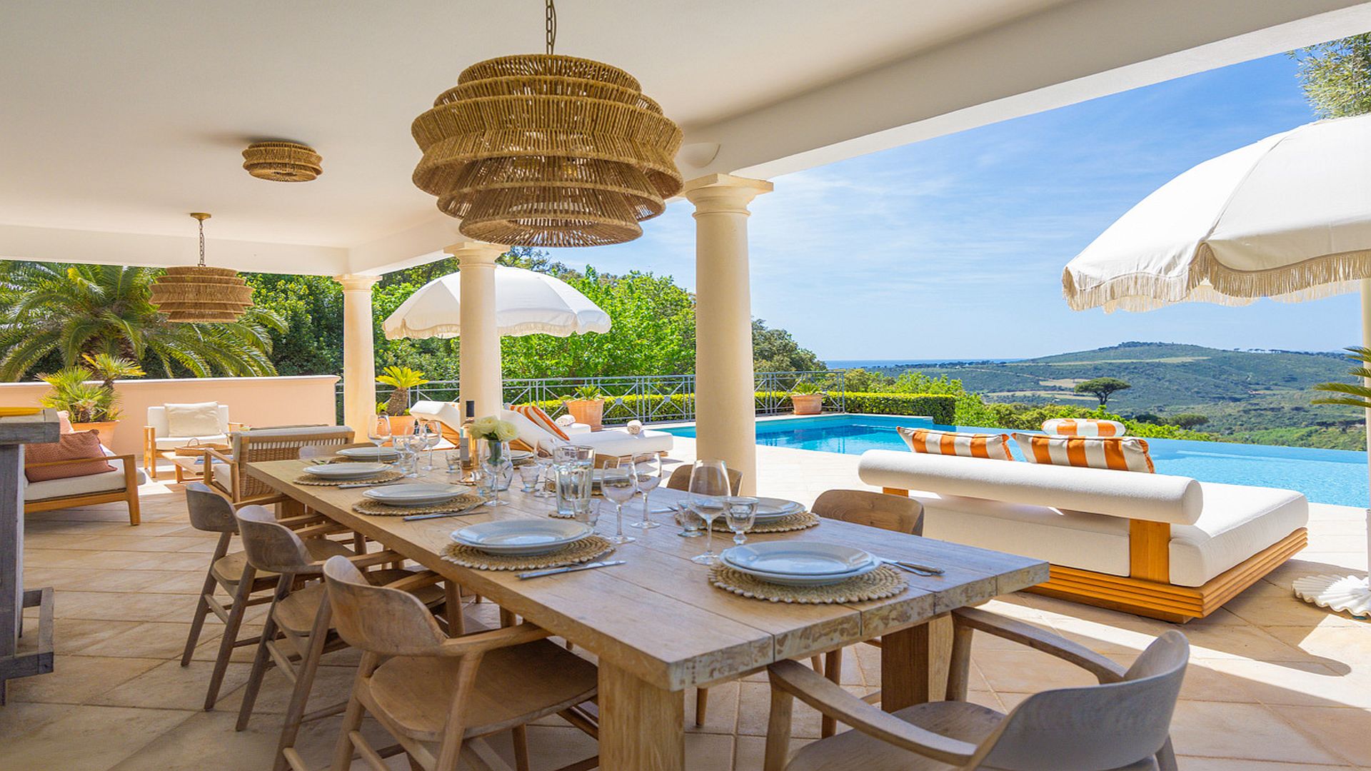 Villa Estelle, Escalet