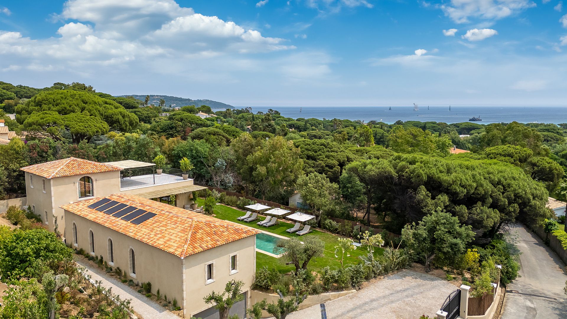 Villa Alba, Pampelonne