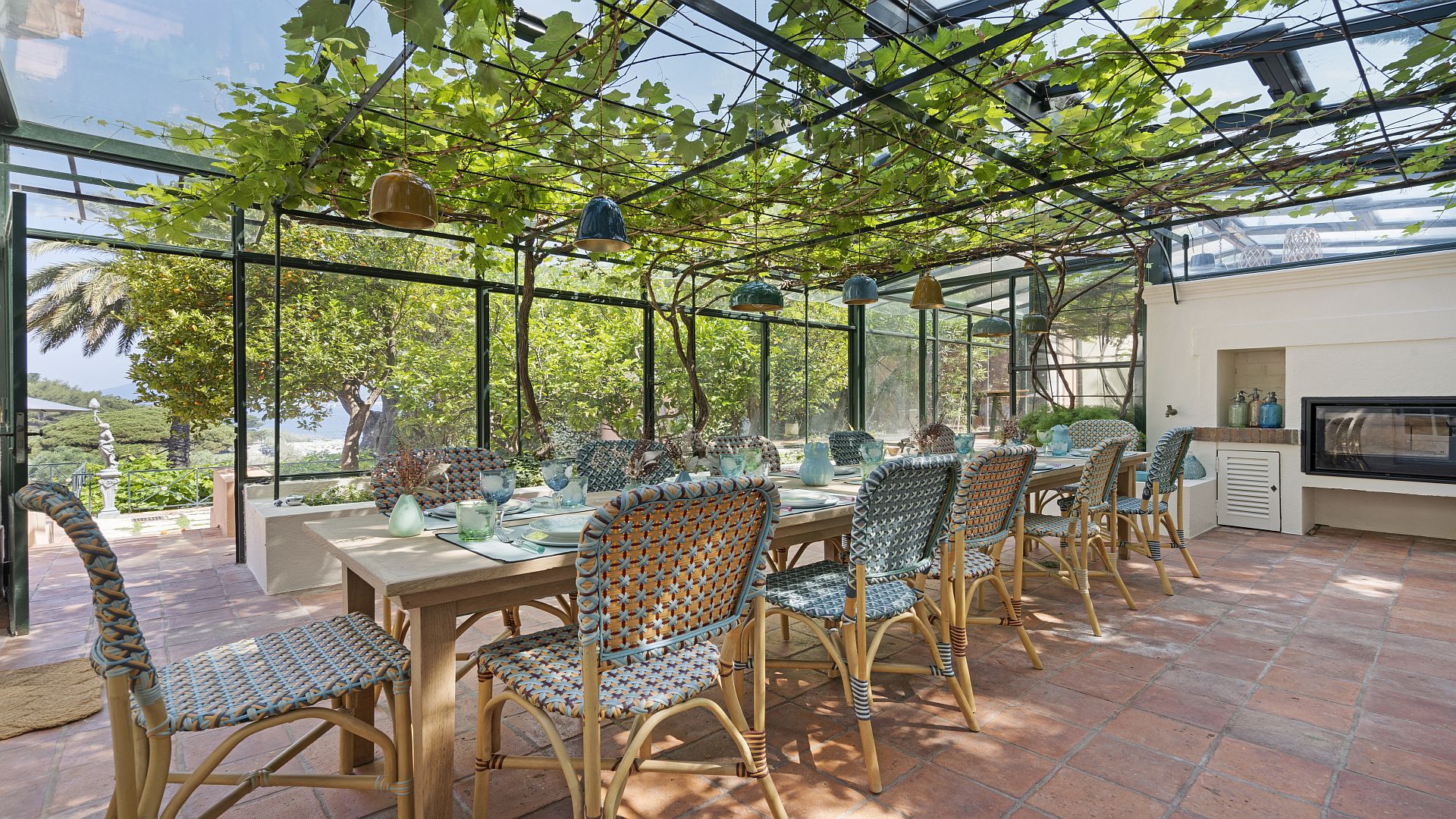 Villa Graniers, Centre