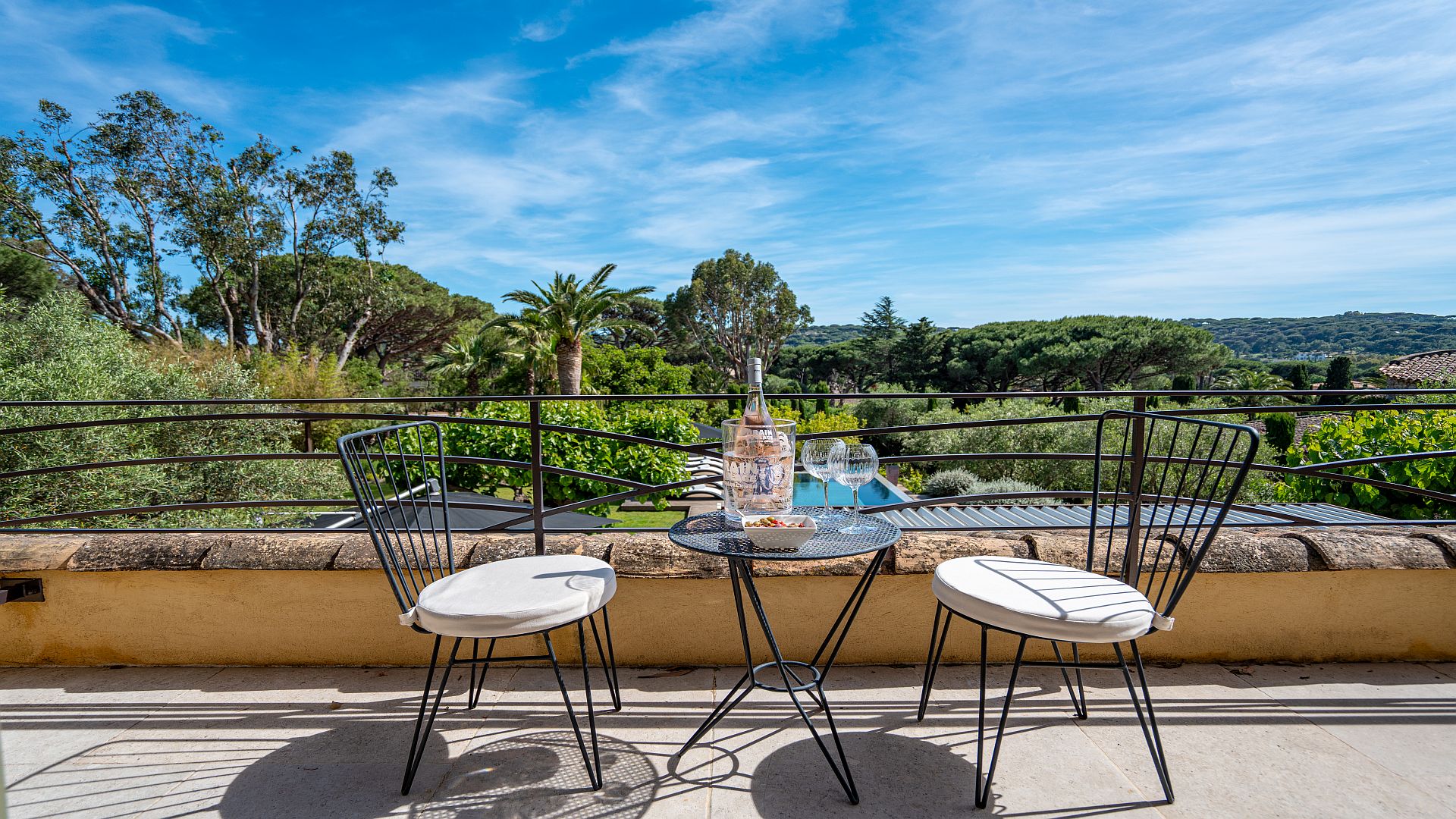 Villa Mariella, Les Parcs de Saint Tropez
