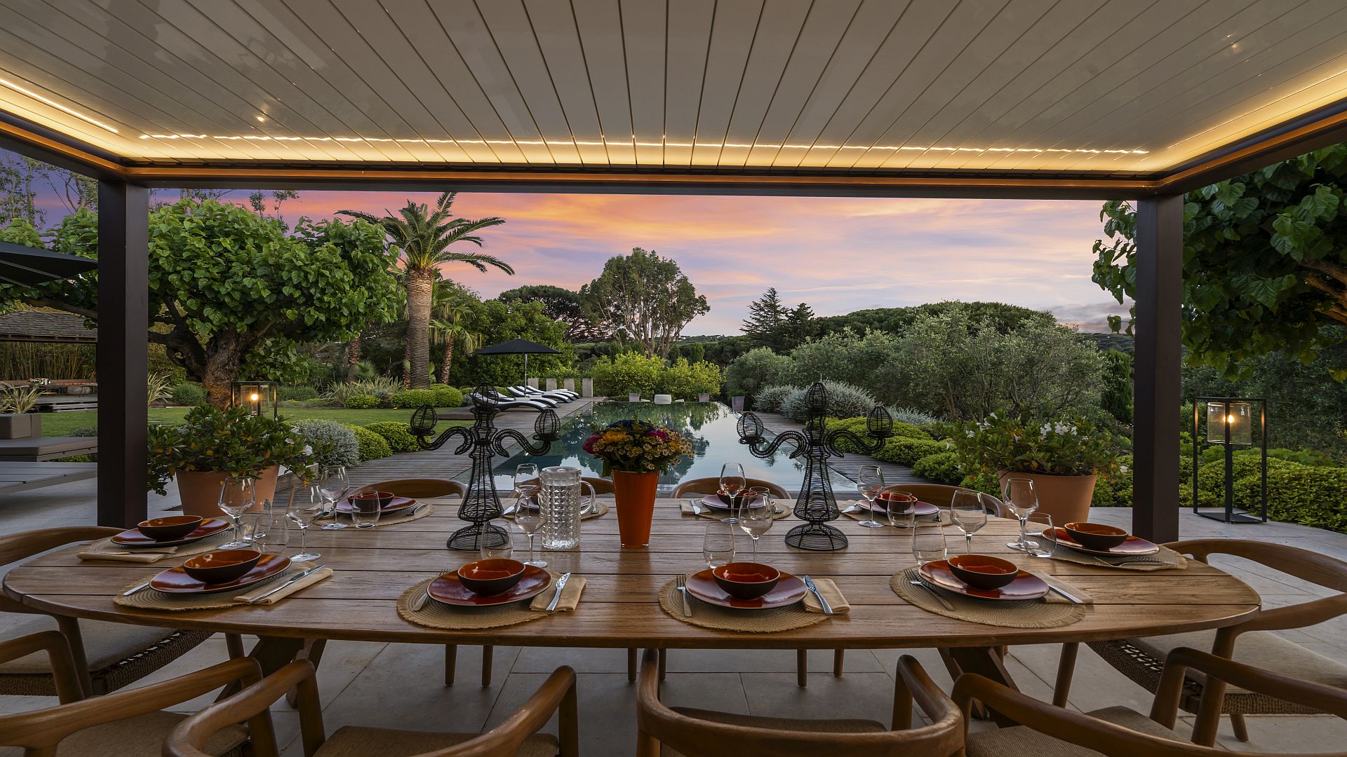 Villa Mariella, Les Parcs de Saint Tropez