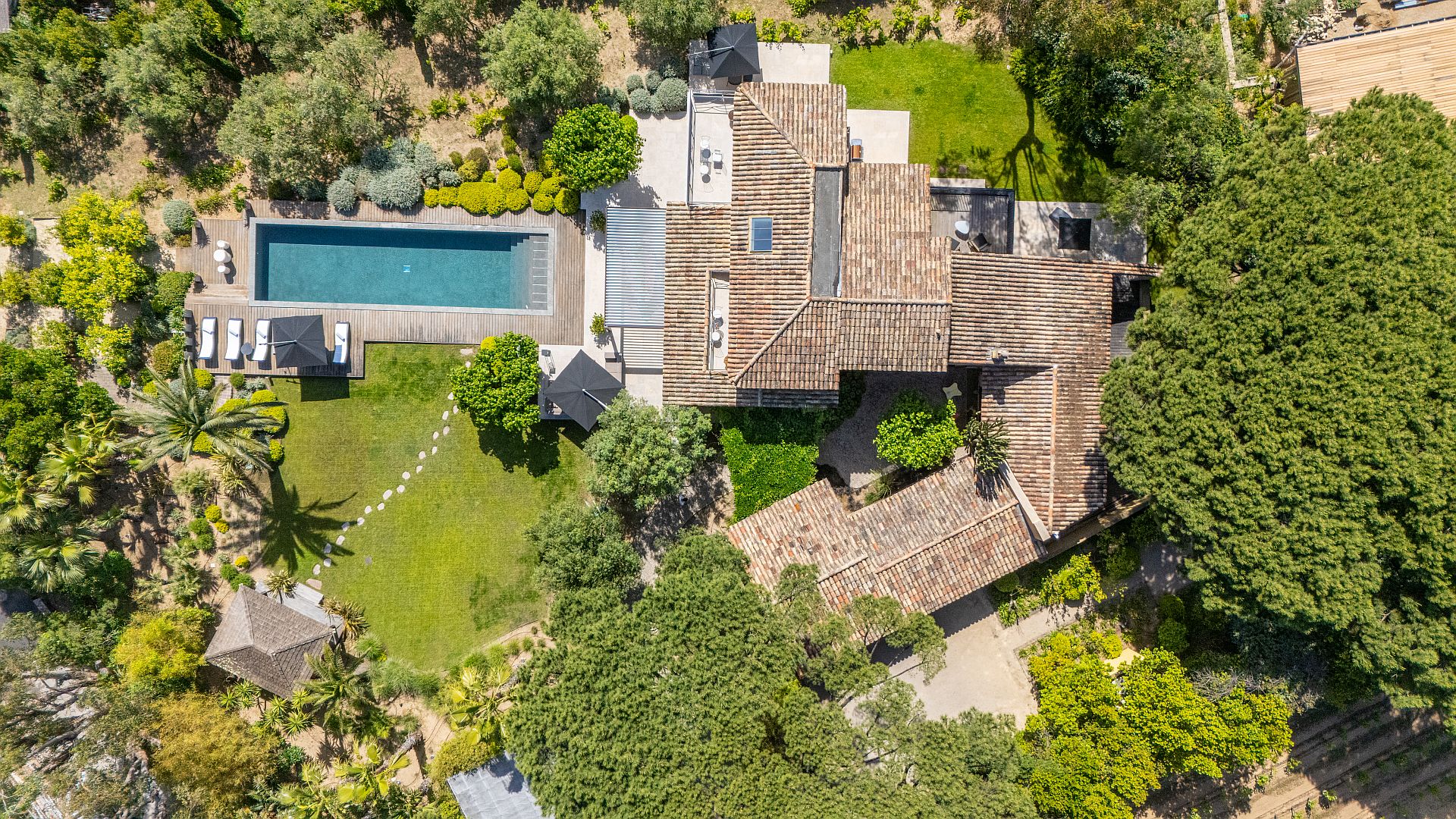 Villa Mariella, Les Parcs de Saint Tropez